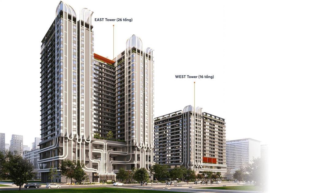 Căn 2pn giá 2.3 tỷ. mở bán tòa east, tòa căn hộ thứ 2 trong dự án the nest của cdt becamex tokyu.