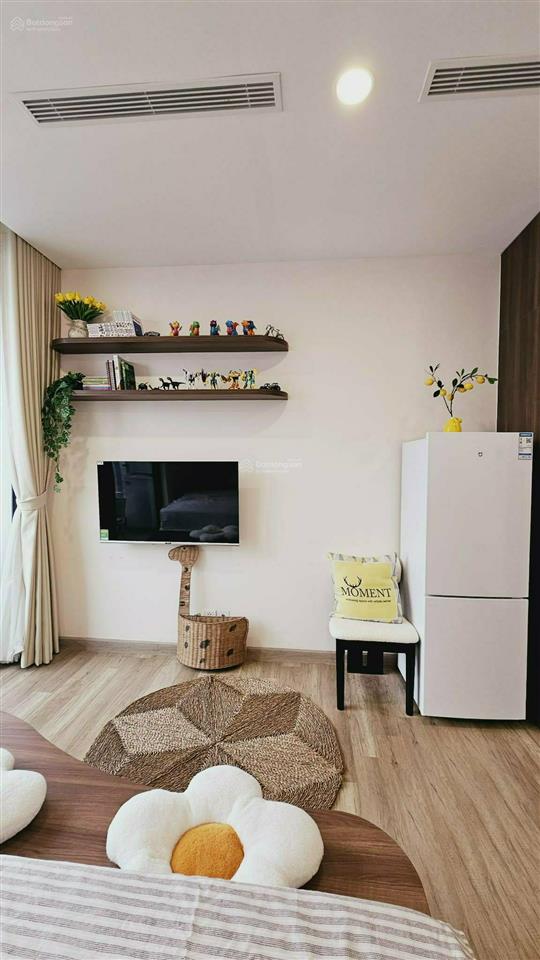 Chính chủ gửi bán căn hộ studio 29m2 đủ đồ ban công hướng nam toà sol forest 1 ecopark