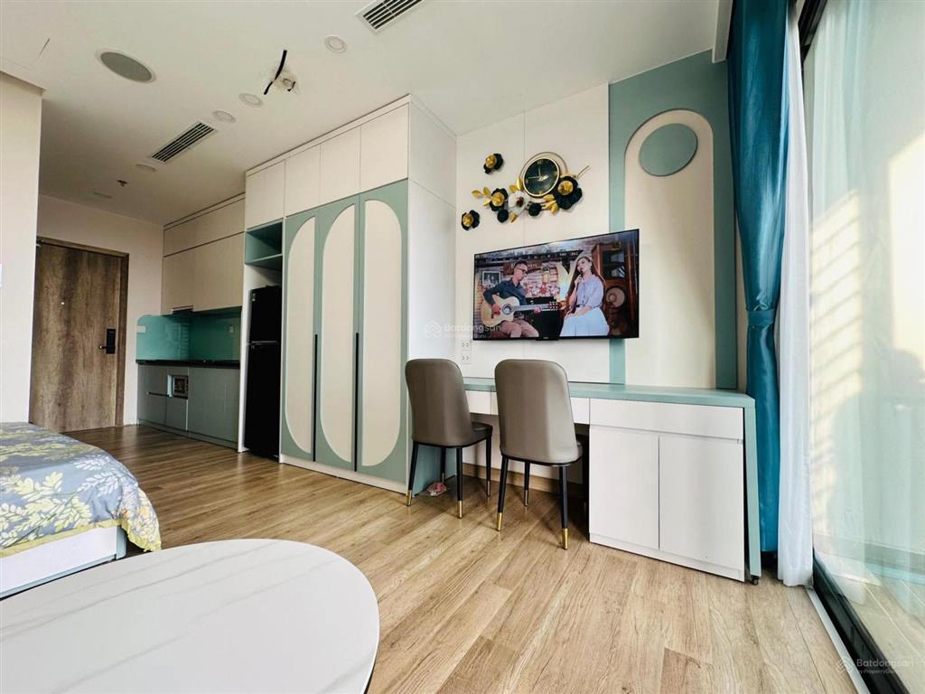 Cần bán căn hộ studio 29m2 đủ đồ view sông hồng ban công hướng nam toà h2 haven park ecopark