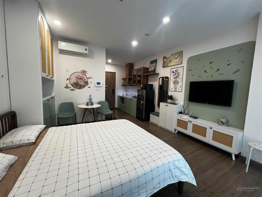 Mời thuê căn hộ studio 29m2 đủ đồ view btđ ban công đn toà s1 sky oasis ecopark