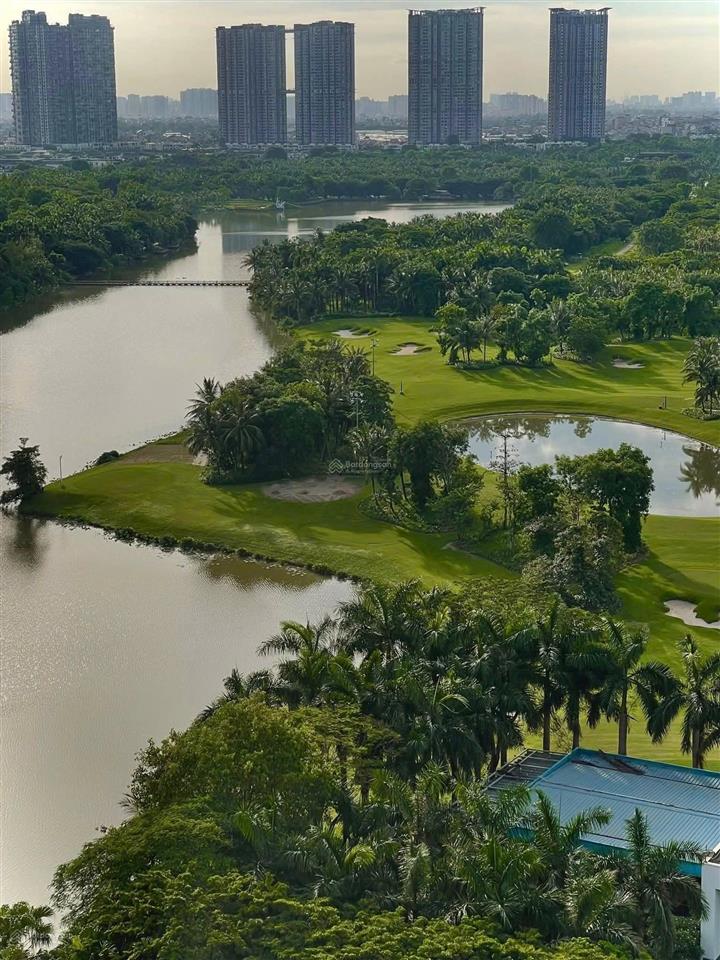 Mời thuê căn hộ 2pn 1wc 58m² đủ đồ view ôm trọn sân golf tòa lake 1 ecopark