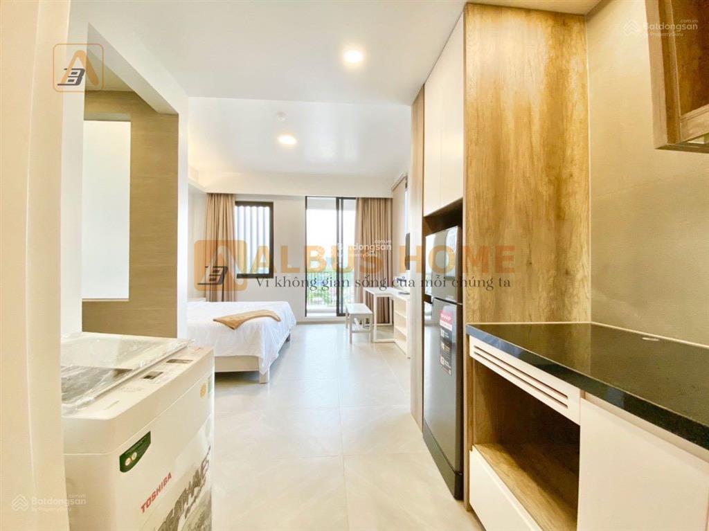 Cho thuê studio, 1 phòng ngủ full nội thất lotte quận 7 sát quận 4  quận 1