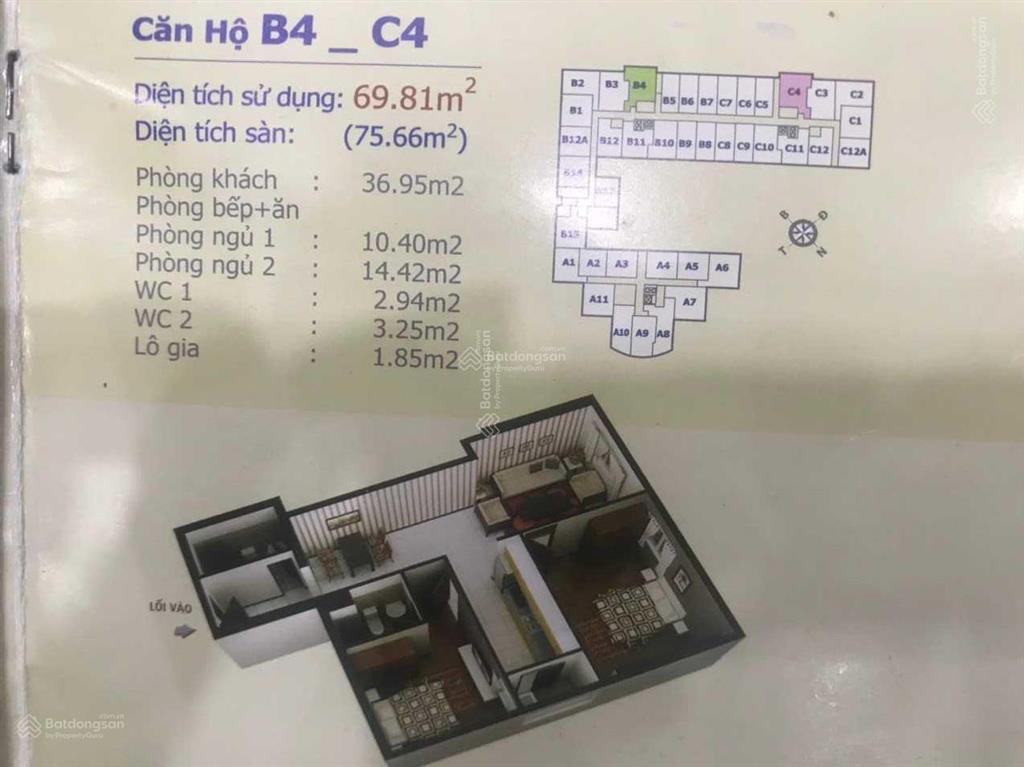 Căn hộ hiếm có tại tt hóc môn 70m2, giá 1.250 tỷ