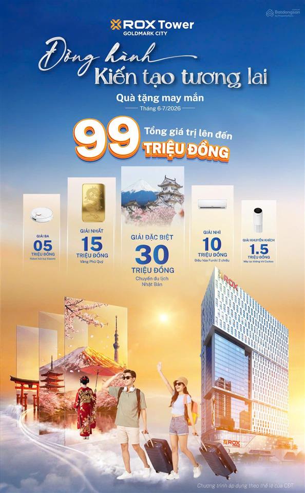Sở hữu văn phòng tại rox tặng 6 tháng tiền thuê, ck 4%  mua vay 0%. free phí dịch vụ đến t3/2027