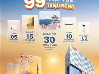 Full giá sàn vp 137m2 ký hđmb 7.6 tỷ  sổ chính chủ, miễn phí dv hết 2026, bốc vé du lịch nhật bản