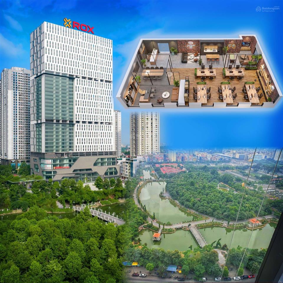 Sở hữu văn phòng tại rox tặng 6 tháng tiền thuê, ck 4%  mua vay 0%. free phí dịch vụ đến t3/2027