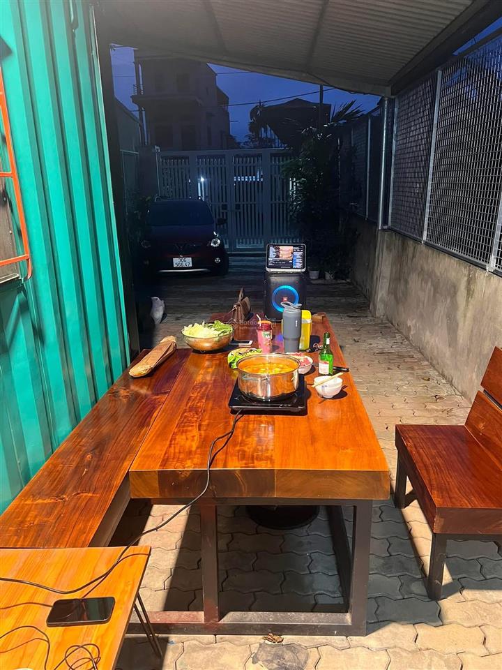 Chính chủ (ko môi giới) bán nhà container đầy đủ đồ dùng để lên chơi cuối tuần, 190m2 sổ đỏ, 6 tỷ