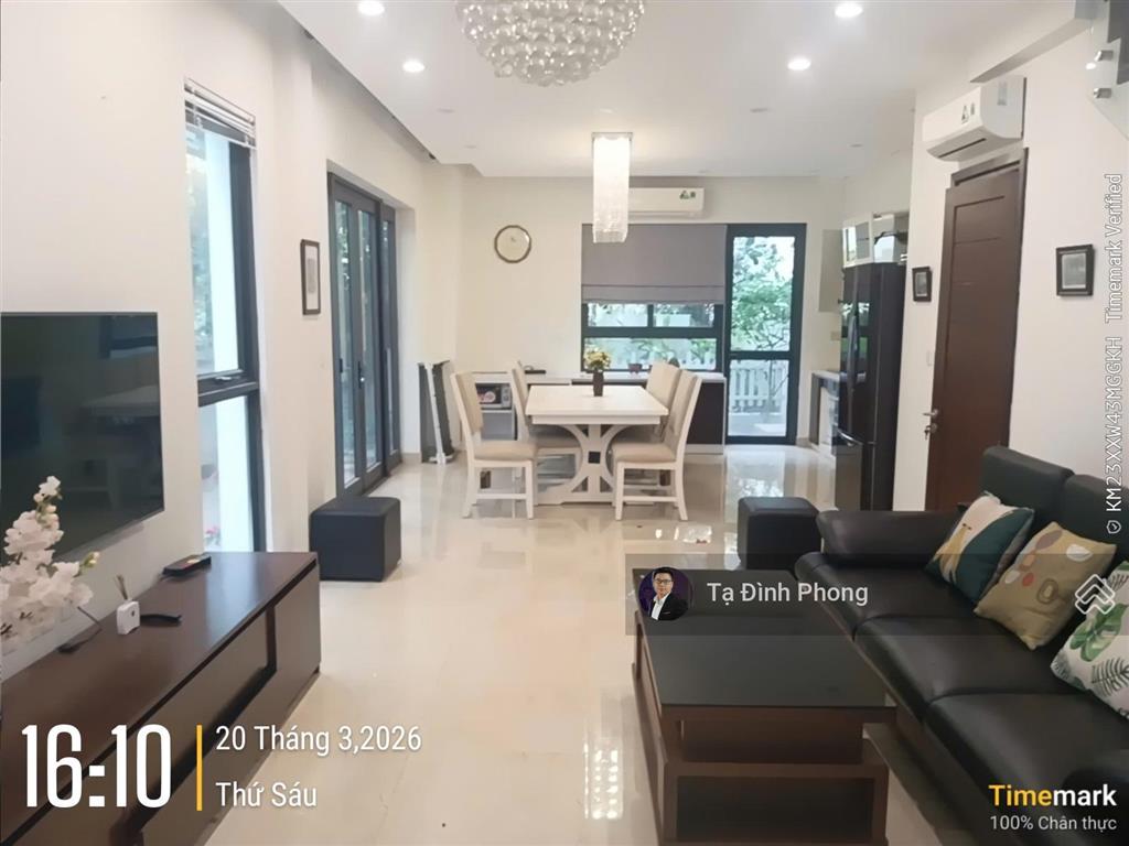 Cho thuê biệt thự 155m2 hướng đông nam. giá chỉ 23 triệu/tháng