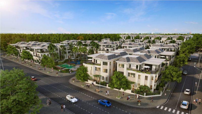 Biệt thự mặt hồ 250m2, mặt tiền 10m, hướng đông nam. chỉ 195 triệu/m2