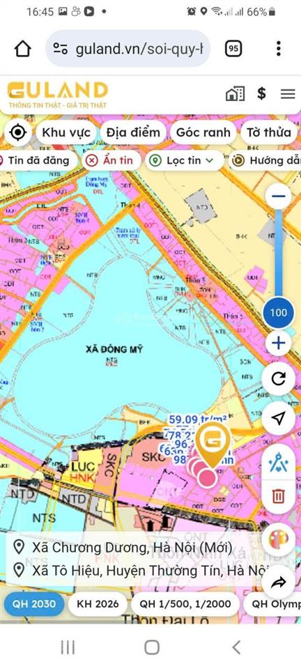 Bán thấp hơn xung quanh 113m2 đất thổ cư sđcc, mt 7,5m xây nhà đẹp, hướng đông nam mát hè ấm đông.