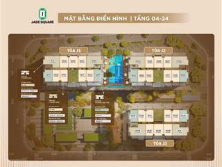 Bán cc tại jade square, 7,8 tỷ vnd, 80m2, view đẹp hàng hiếm