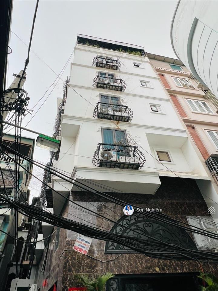 Nhà dòng tiền 110m2, lô góc ngay trần duy hưng, 22 phòng, 7 tầng, thang máy doanh thu 130triệu/th