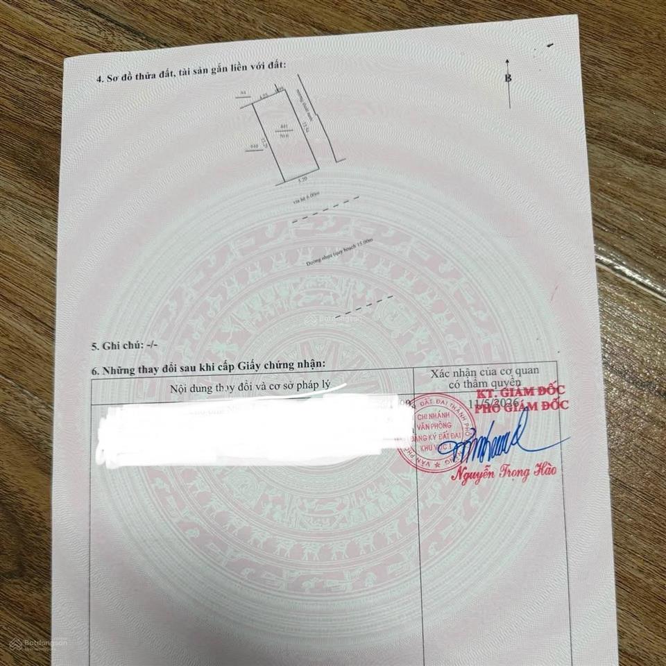 Lô đất mt đường 27m đinh thị vân  thanh khê  ngang 5m2  giá chỉ 5 tỷ 450