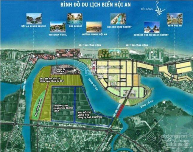 Đất đẹp xây khách sạn cao tầng view sông, view biển cửa đại, hội an. giá đẹp chính chủ
