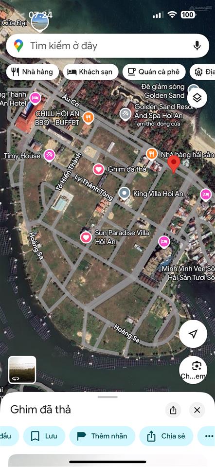 Đất đẹp xây khách sạn cao tầng view sông, view biển cửa đại, hội an. giá đẹp chính chủ