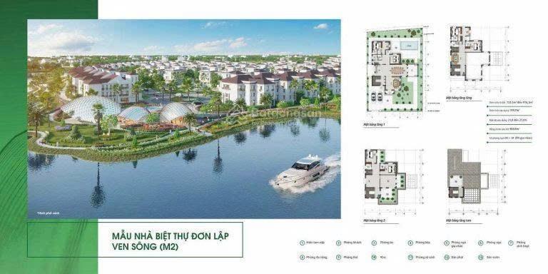 Bán lô đất biệt thự song lập 250m2 dự án đảo kim quy, cù lao tân vạn, biên hòa, 12,5 tỷ. 0919 422 ***