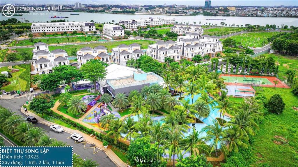 Bán lô đất biệt thự song lập 250m2 dự án đảo kim quy, cù lao tân vạn, biên hòa, 12,5 tỷ. 0919 422 ***