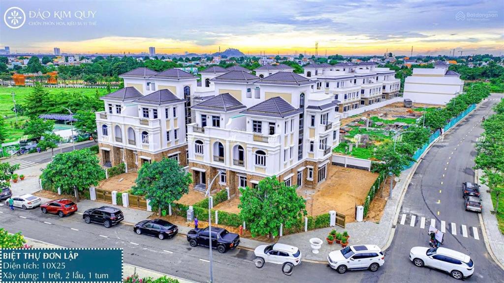 Bán lô đất biệt thự song lập 250m2 dự án đảo kim quy, cù lao tân vạn, biên hòa, 12,5 tỷ. 0919 422 ***