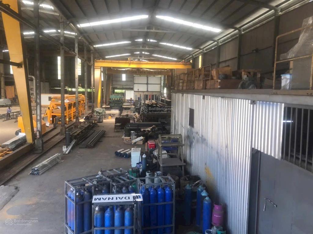 Bán nhà xưởng 2 mặt tiền 4888m2, quy hoạch skc đang sản xuất cơ khí nặng, xã bình minh, trảng bom