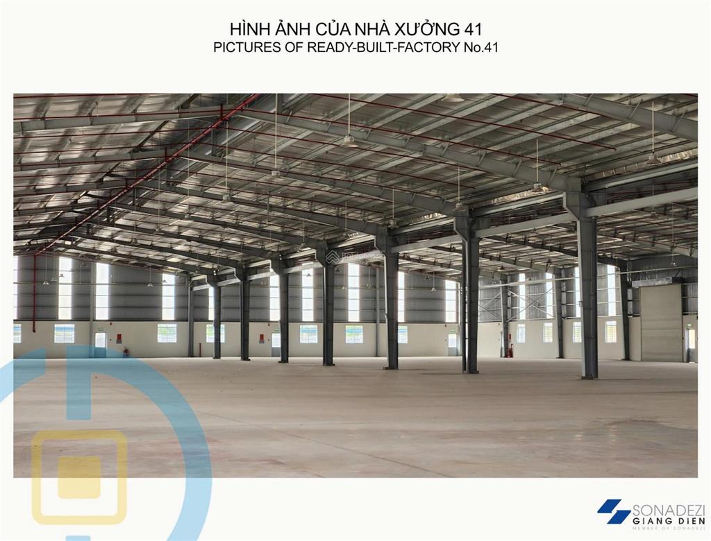 Chuyển nhượng nhà xưởng đẹp quy mô lớn giá chỉ 90 tỷ trong kcn. tổng diện tích khu đất 10.691m2