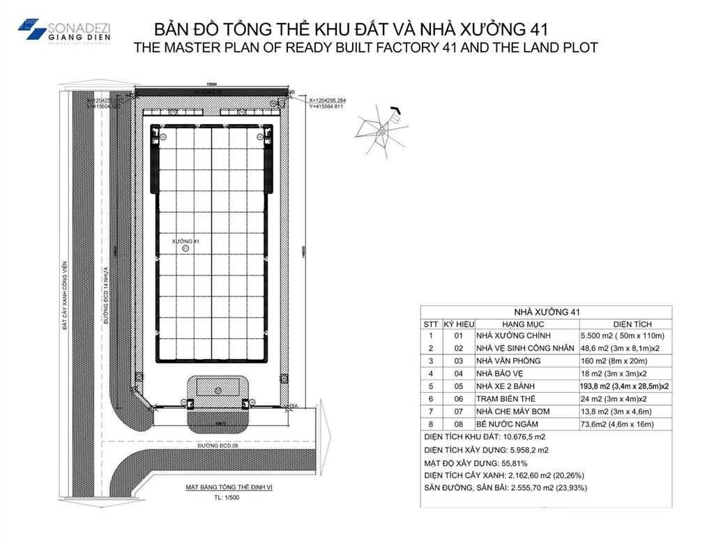 Chuyển nhượng nhà xưởng đẹp quy mô lớn giá chỉ 90 tỷ trong kcn. tổng diện tích khu đất 10.691m2