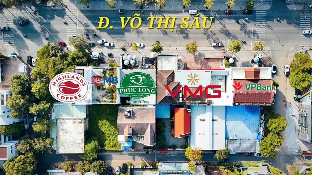 Nhà phố thương mại mặt tiền võ thị sáu 36*25m, hoàn công 1025m2, thu nhập 300 triệu/tháng