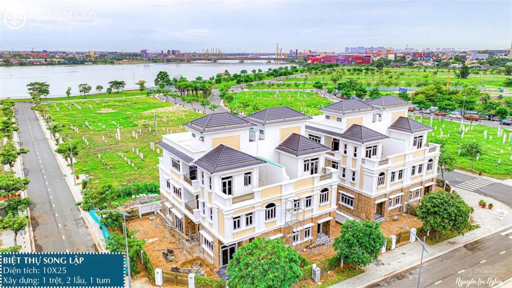 Nhà phố thương mại shophouse 1t, 2l, 1 tum, 120m2 đảo kim quy, cù lao tân vạn, biên hoà, đồng nai