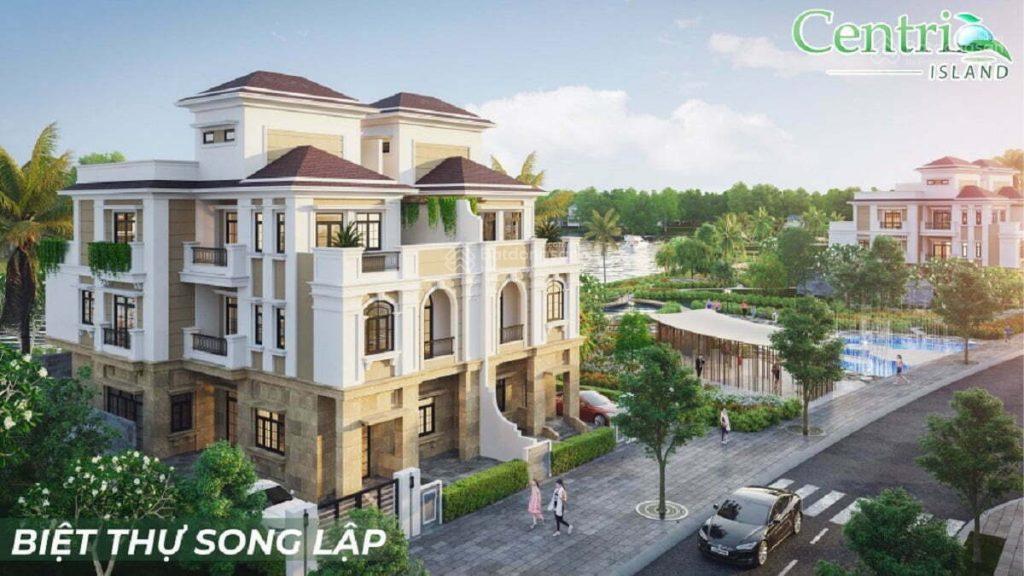 Nhà phố thương mại shophouse 1t, 2l, 1 tum, 120m2 đảo kim quy, cù lao tân vạn, biên hoà, đồng nai