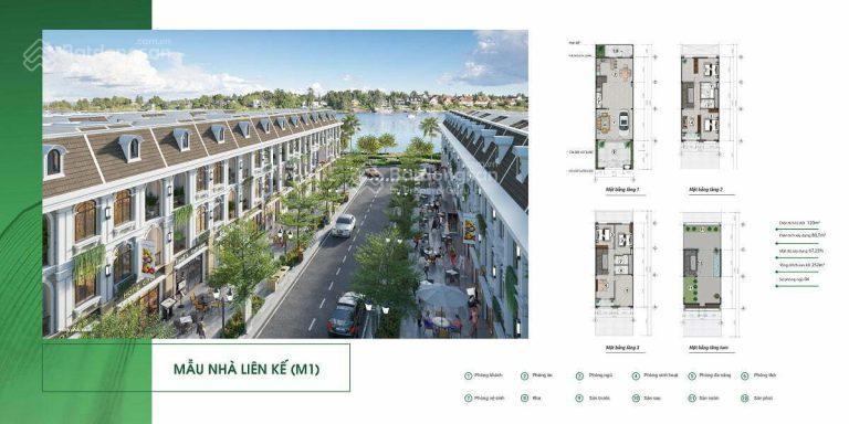 Nhà phố thương mại shophouse 1t, 2l, 1 tum, 120m2 đảo kim quy, cù lao tân vạn, biên hoà, đồng nai