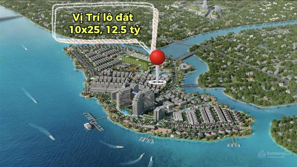Bán lô đất biệt thự 120m2, 6.5 tỷ, dự án đảo kim quy, cù lao tân vạn, biên hoà