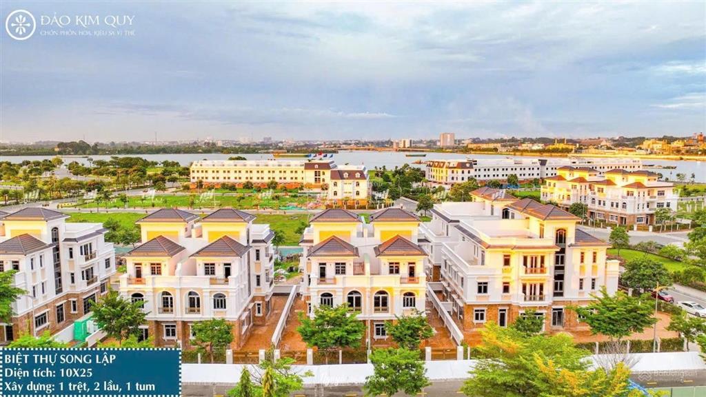 Bán lô đất biệt thự 120m2, 6.5 tỷ, dự án đảo kim quy, cù lao tân vạn, biên hoà