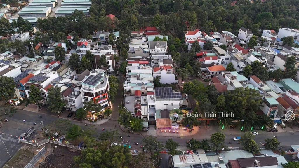 Căn góc 1 trệt 2 lầu kdc đinh thuận. p tân hiệp (tam hiệp), 102m2 ngang 6,5m. dt sử dụng300m2