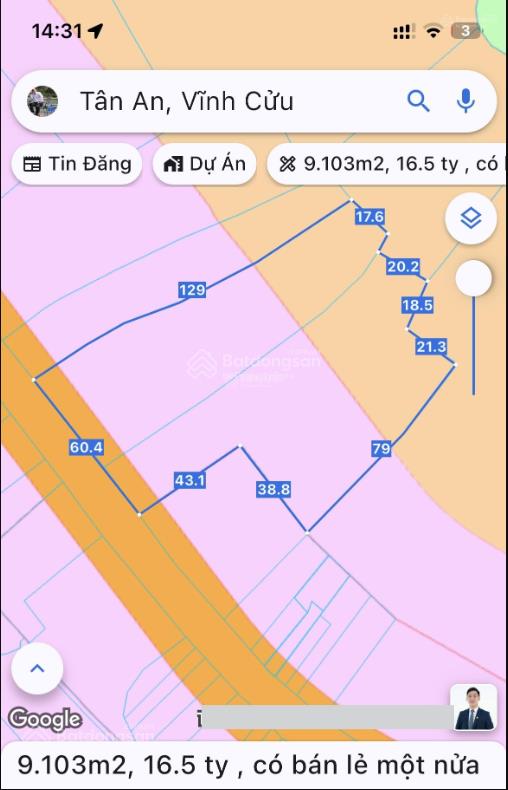 Cần bán gấp 1 hecta đất mặt tiền đường nhựa tân an, diện tích 1 hecta mặt tiền đường nhựa