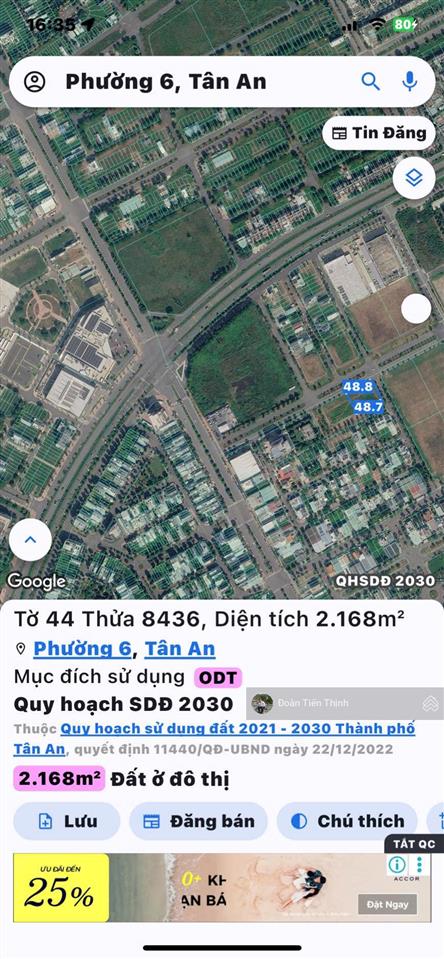 Lô đất vàng khu idico  phường tân an  tp tây ninh (mới). ngay khu tt hành chính  kế aeon tân an