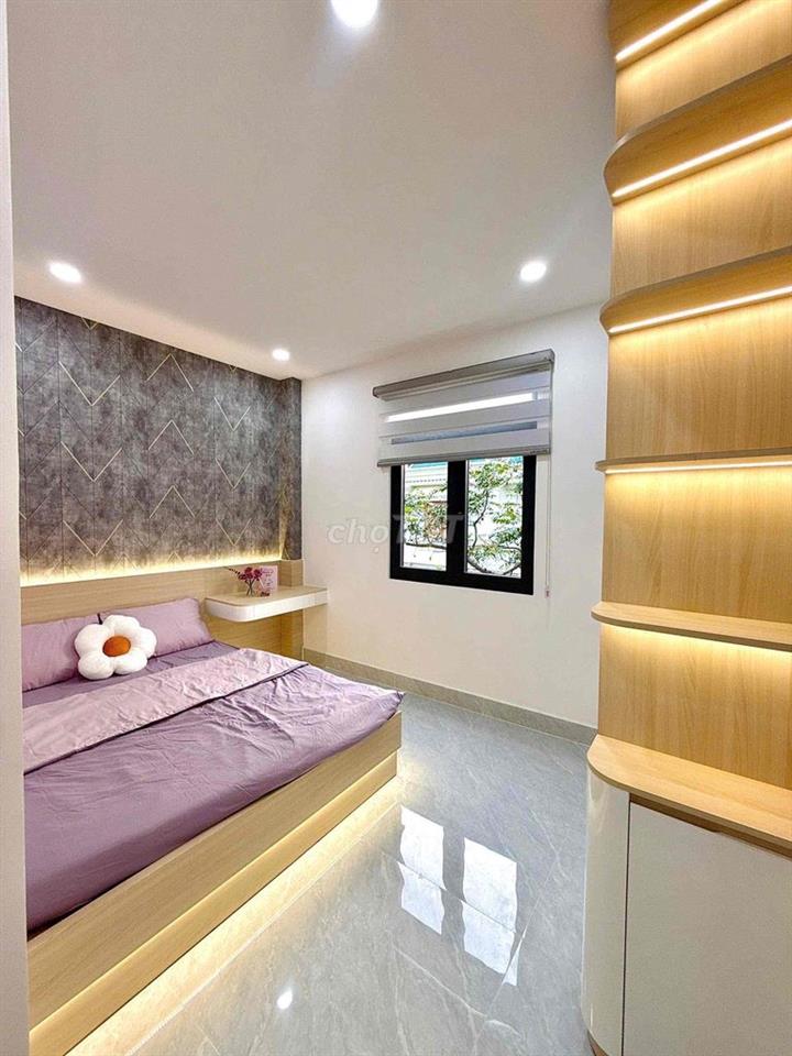 nhà xây mới ngay cụm trường học Thạnh Lộc q12