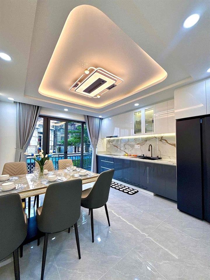 nhà xây mới ngay cụm trường học Thạnh Lộc q12