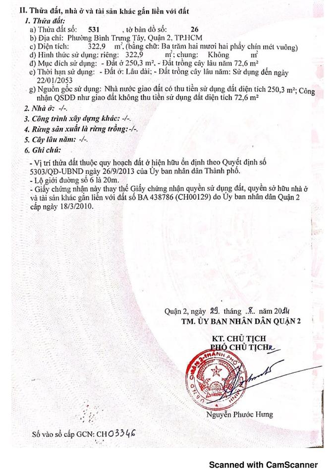 Bán nhà mặt tiền 141 đường số 6, 323m2 giá giảm còn 31 tỷ
