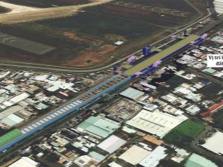 Bán đất mặt tiền chế lan viên, 200m đến ga metro, 3911m2 bán 220 tỷ