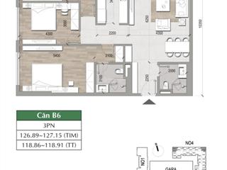 Chính chủ gửi bán căn hộ 120m2 dự án hanoi melody residences linh đàm