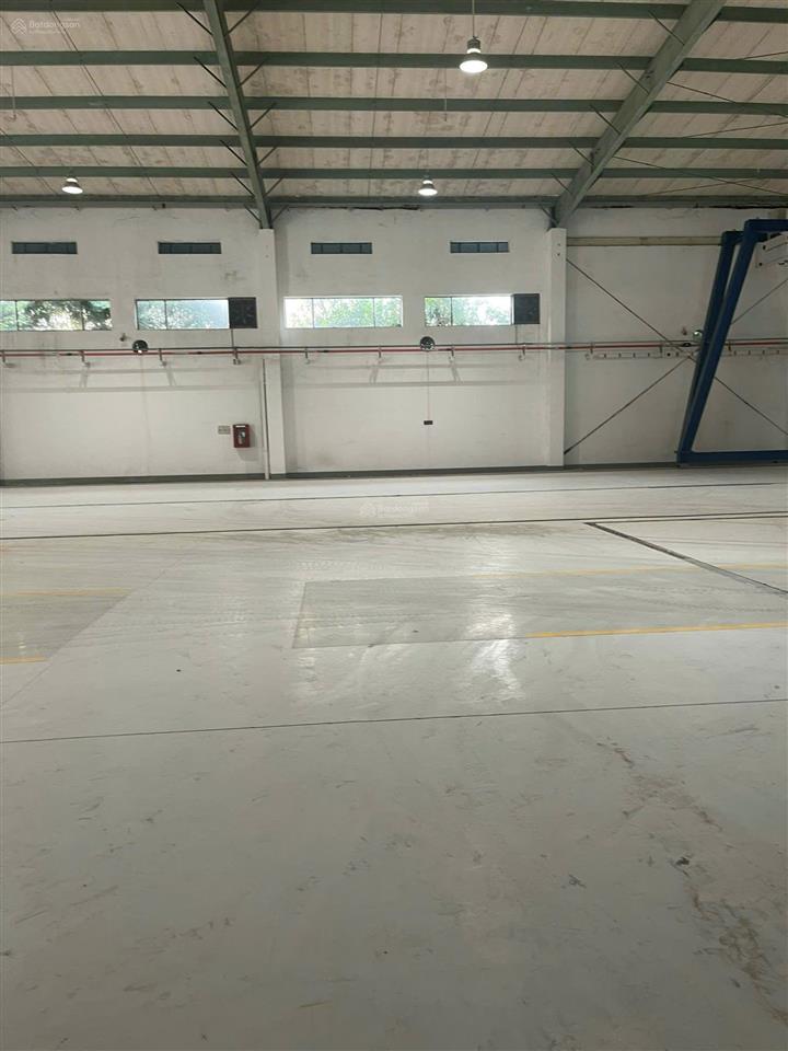 Cho thuê nhà xưởng tại kcn đại đồng  diện tích 3000m²  pccc vách tường  điện áp tổng 630kva