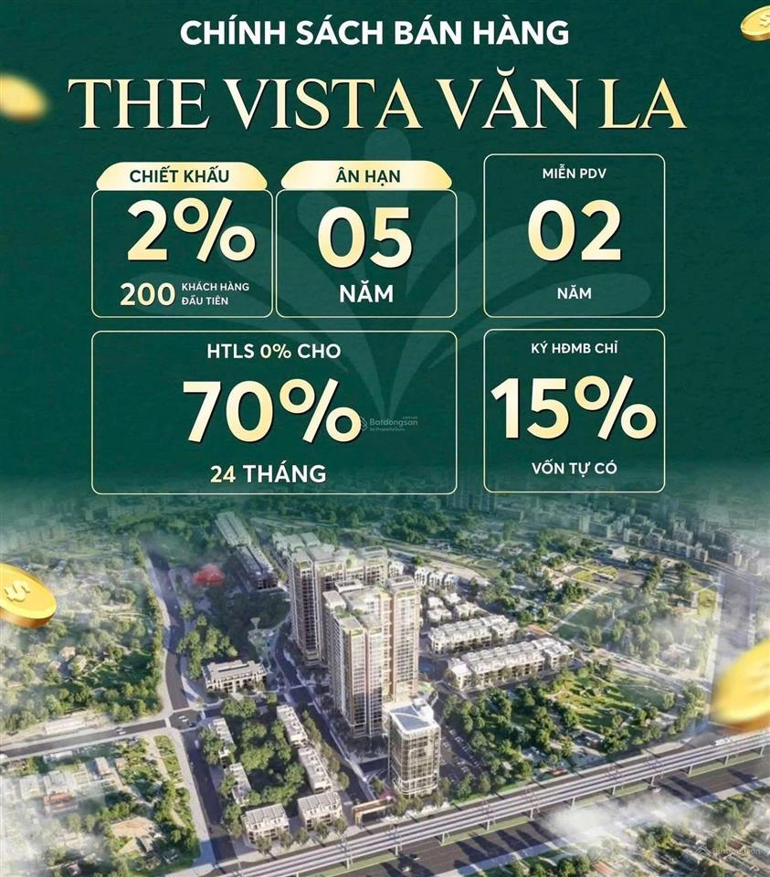 Suất ngoại giao pkd cđt vista quỹ độc quyền tầng 18 htls 0% 24 tháng, miễn gốc 5 năm chiết khấu 12%