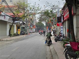 Bán 47m2 đất mặt phố hoa lâm  việt hưng, mặt tiền rộng 4.5m, đường to 15.5m, kinh doanh tốt