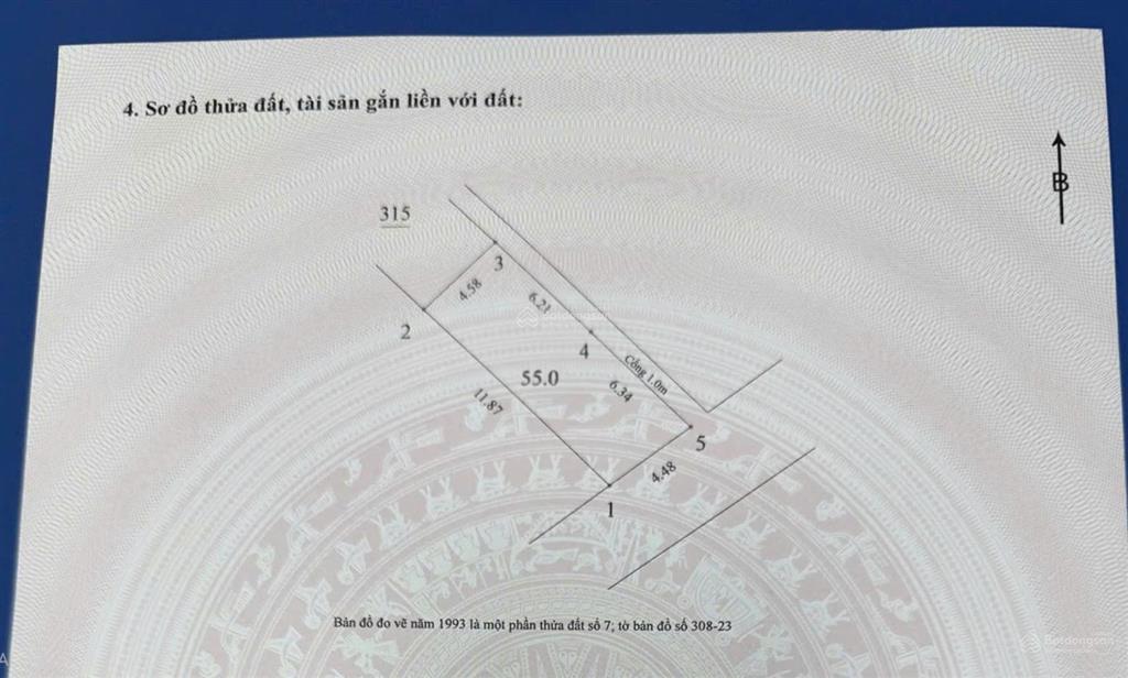 Lô góc 55m2 đất đẹp ngô gia tự long biên, đường 4m ô tô vào ra, gần chợ, trường học. giá 10,3tỷ