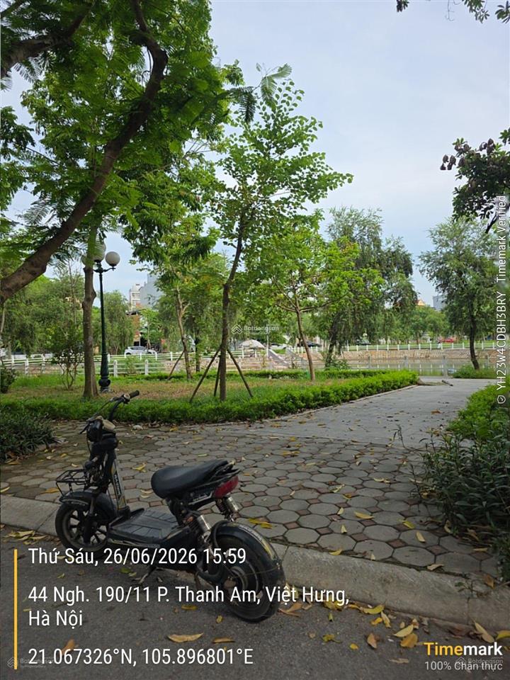 Bán 52m đất đẹp khu phân lô phố thanh am, đường to 12.5m ở và kinh doanh, phường việt hưng, 12.2 tỷ