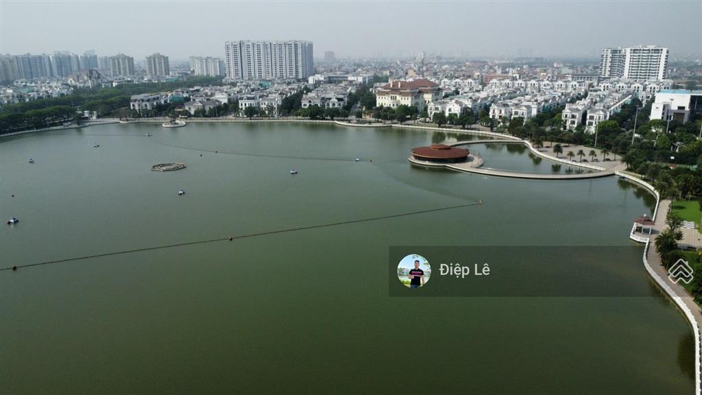 200 tỷ bt đơn lập mặt hồ harmony 360m, hoàn thiện mới đẹp, vị trí đắc địa view trọn hồ điều hòa