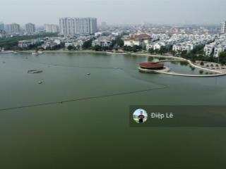 200 tỷ bt đơn lập mặt hồ harmony 360m, hoàn thiện mới đẹp, vị trí đắc địa view trọn hồ điều hòa