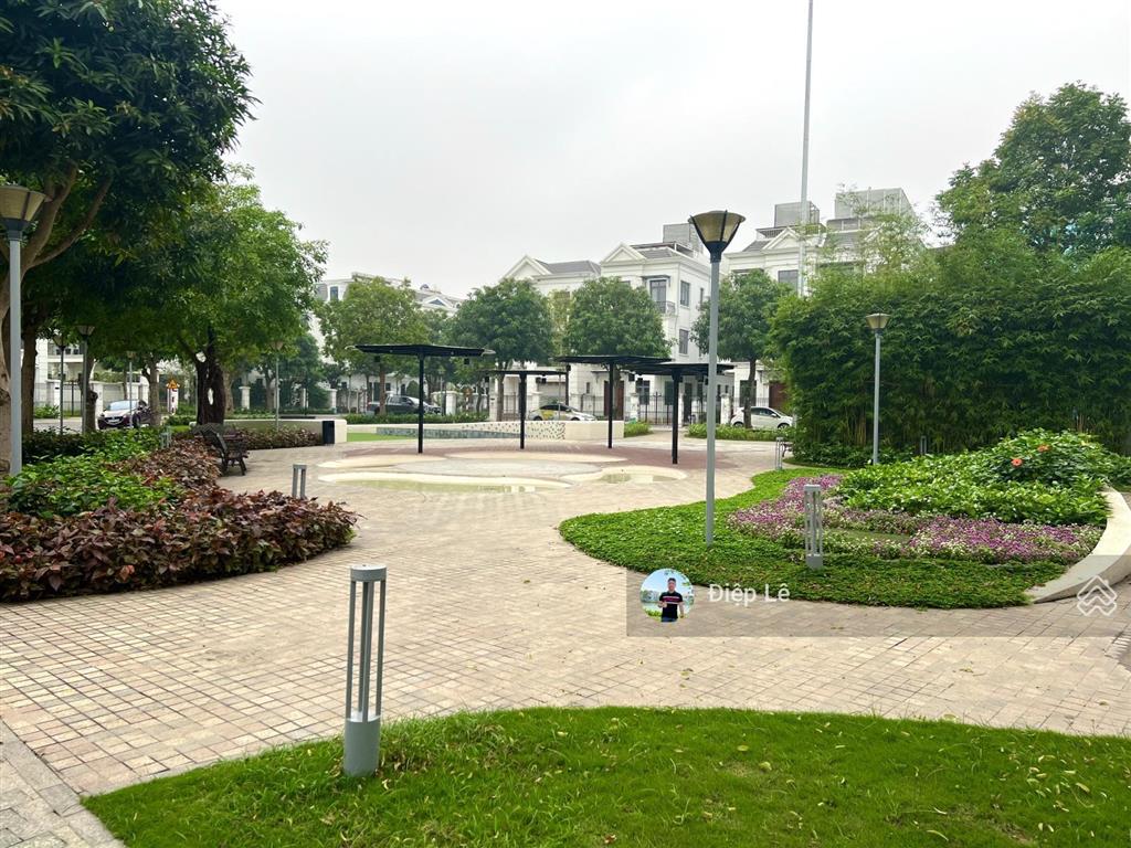 100 tỷ bt đơn lập vinhomes harmony, 350m2 nở hậu, có sông sau nhà, sát công viên, mặt tiền 15m