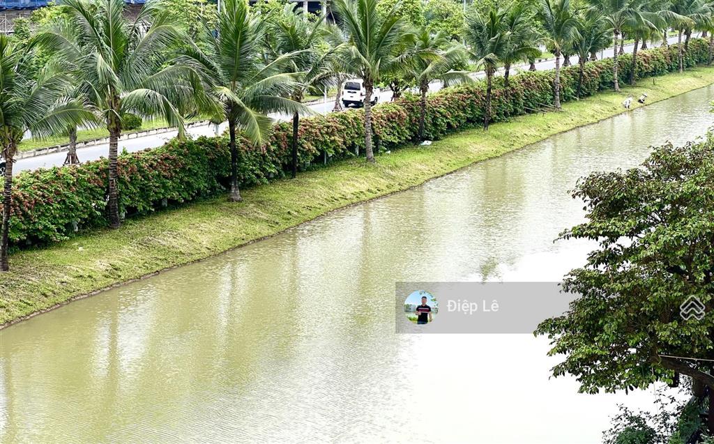 100 tỷ bt đơn lập vinhomes harmony, 350m2 nở hậu, có sông sau nhà, sát công viên, mặt tiền 15m