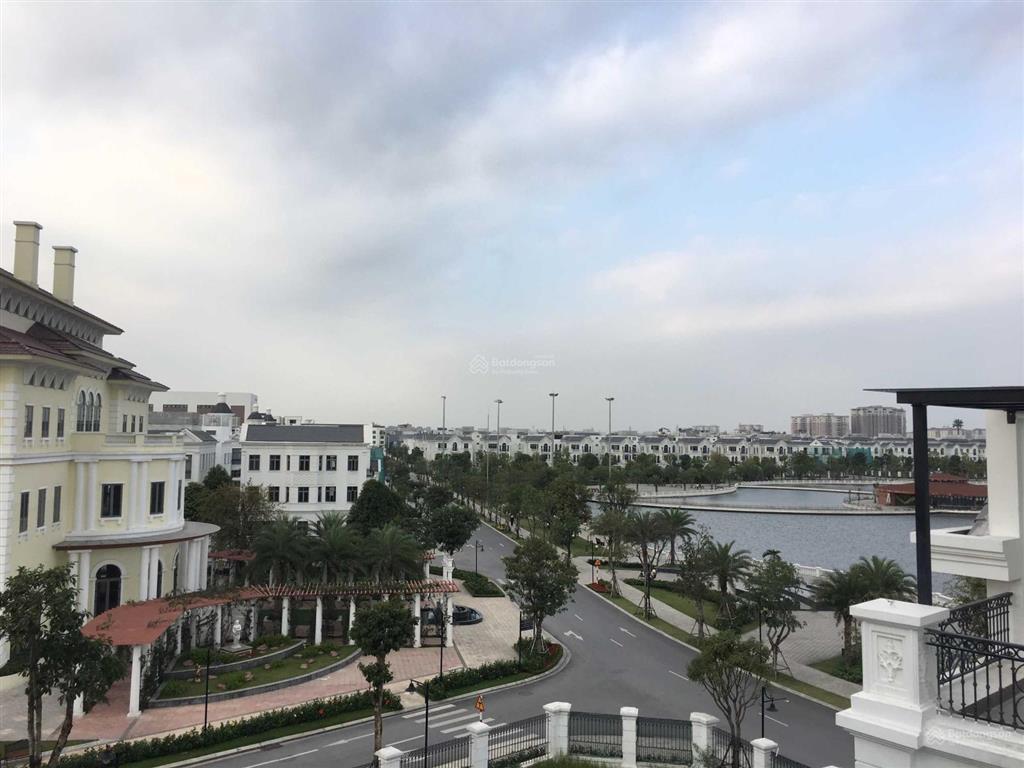 100 tỷ bt đơn lập vinhomes harmony, 350m2 nở hậu, có sông sau nhà, sát công viên, mặt tiền 15m