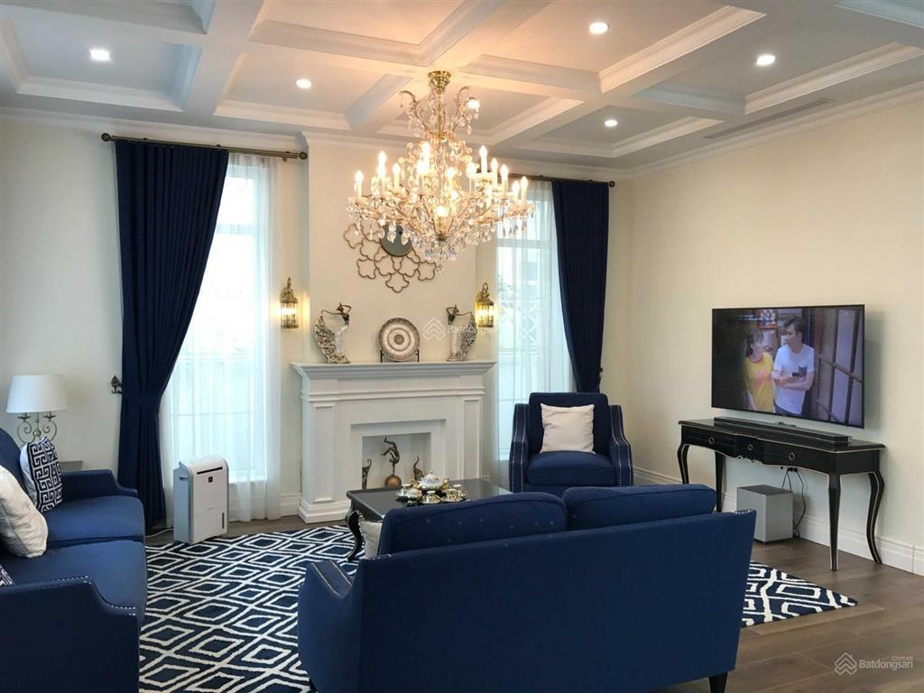 50tr/tháng bt hoa sữa, 225m², hoàn thiện đẹp, đường rộng thông thoáng, mặt công viên, sông rộng